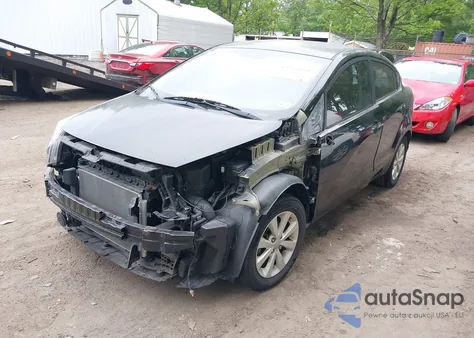 2013 Kia Rio Ex из США, поврежденный, VIN KNADN4A37D6177034